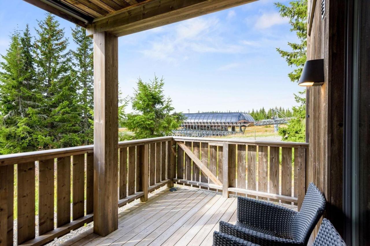 Modern Ski-In Out Apartment At Sjusjoen Exterior foto