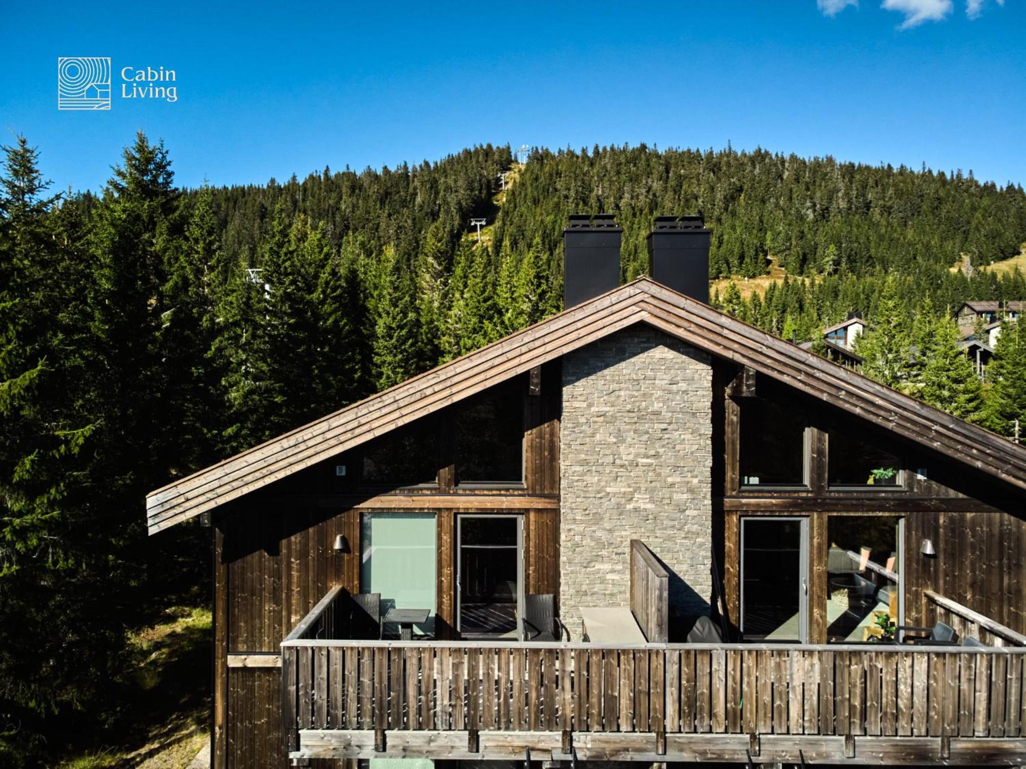 Modern Ski-In Out Apartment At Sjusjoen Exterior foto